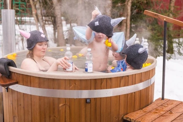 Enfants bain